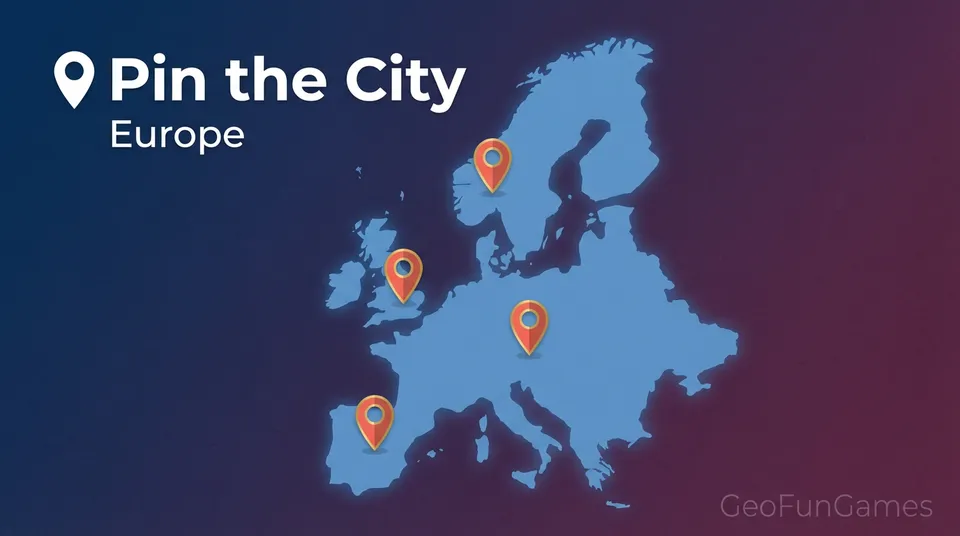 Pin European Cities