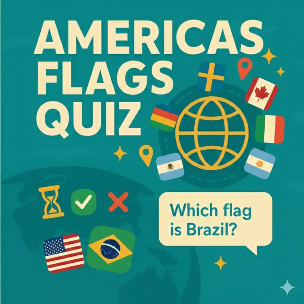 🌎 Amerikas Flagg Quiz!