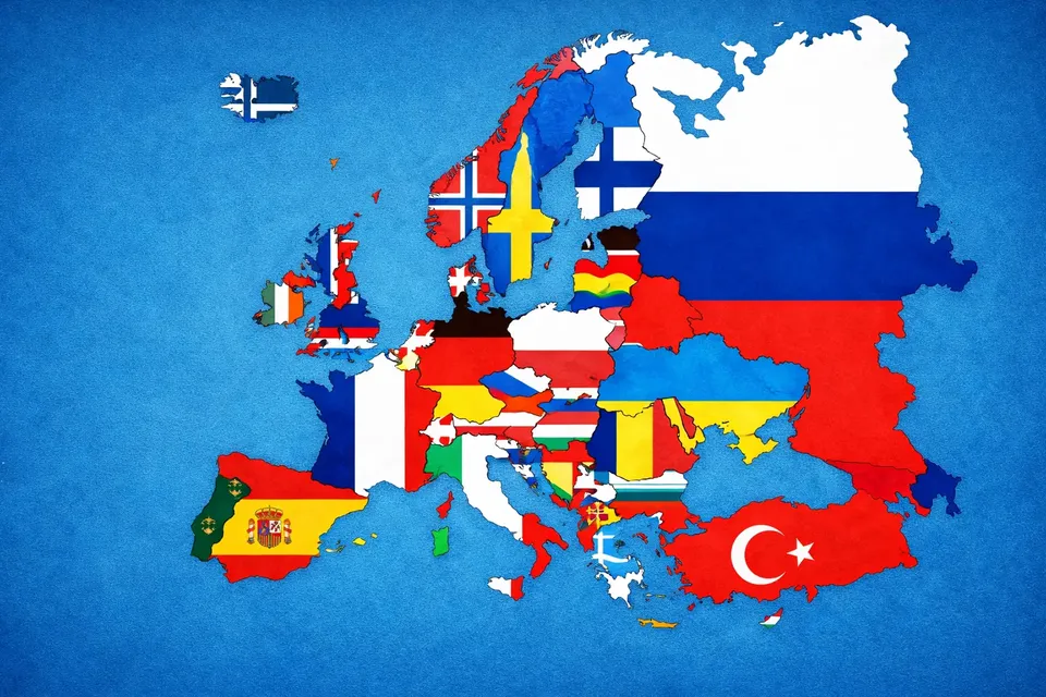 Jeu de Drapeaux d'Europe