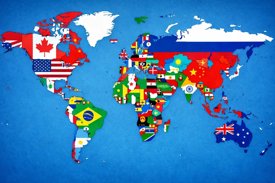 Jeu de Drapeaux du Monde