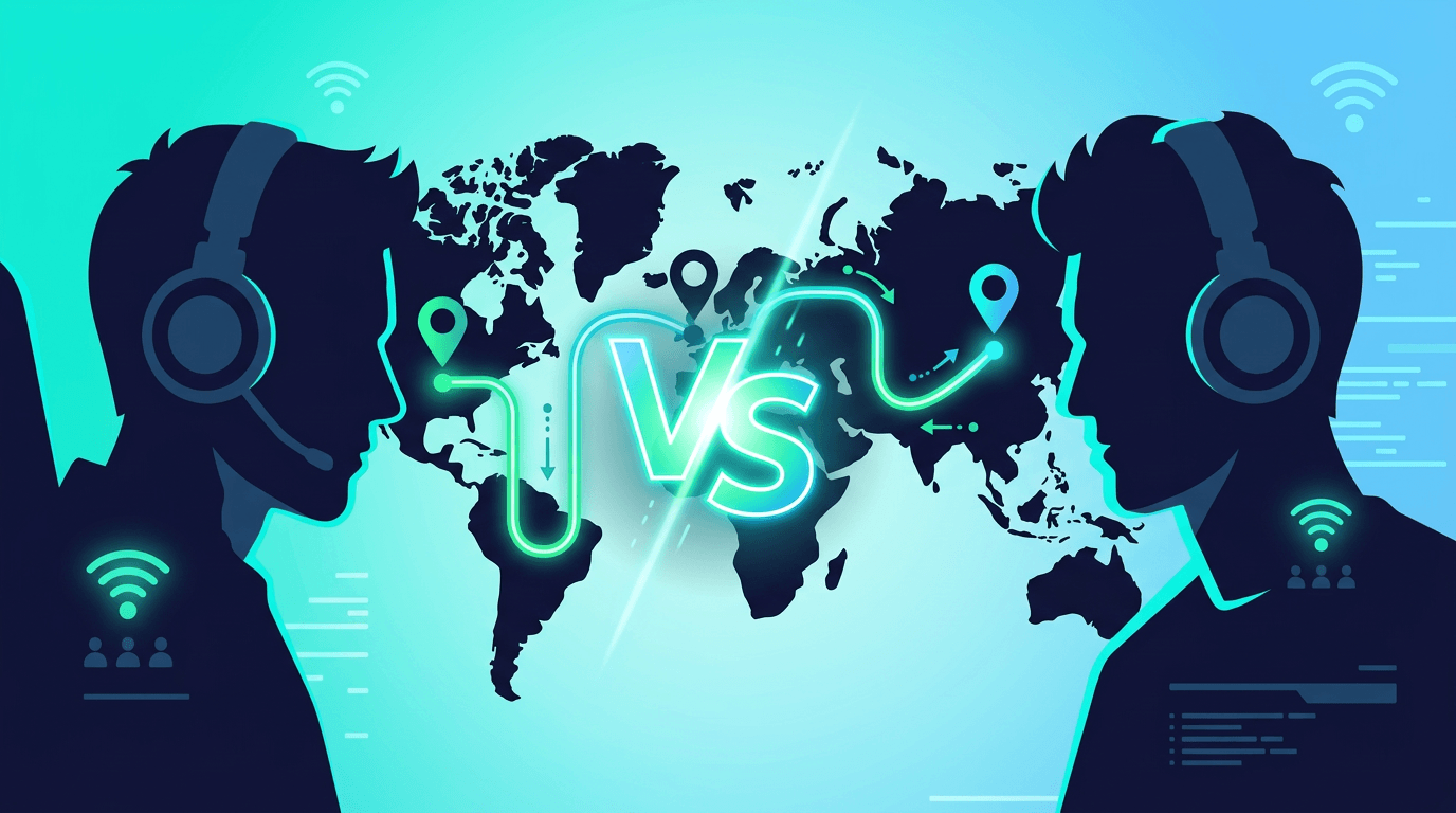 Rejserute 1v1 - live online multiplayer geografispil