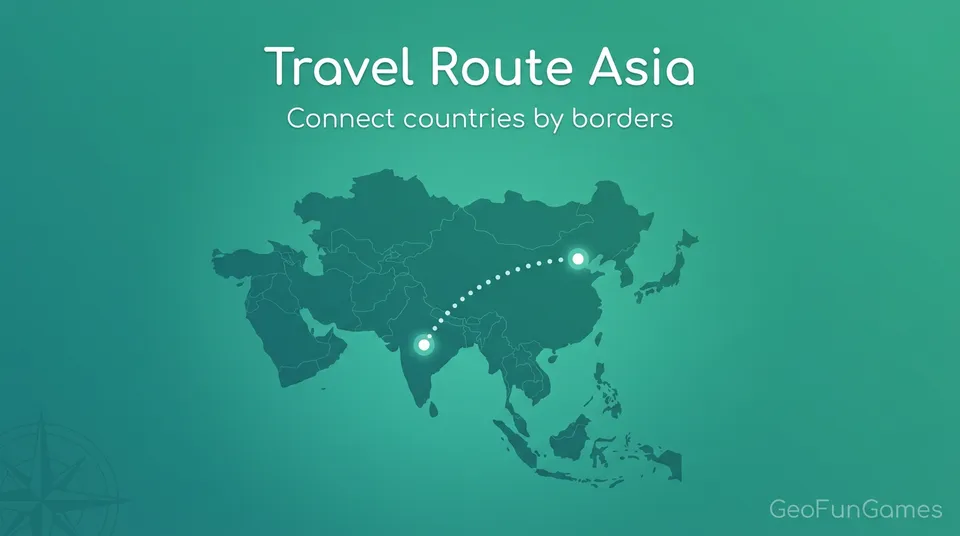 Travel Route Asia