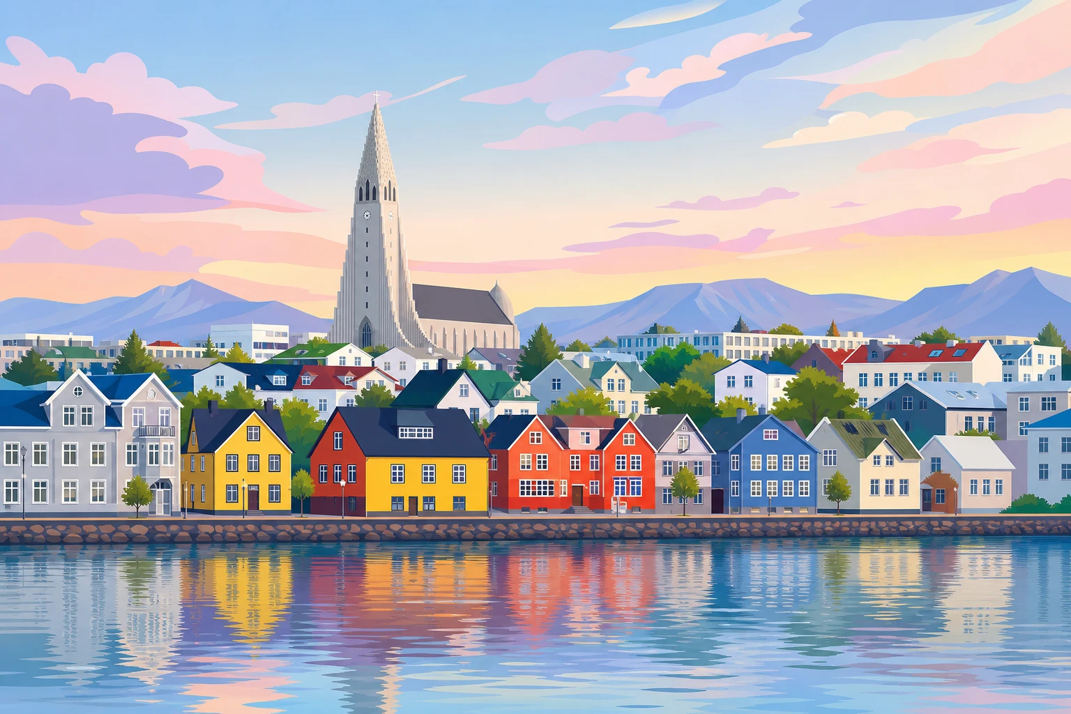 Reykjavik, Island