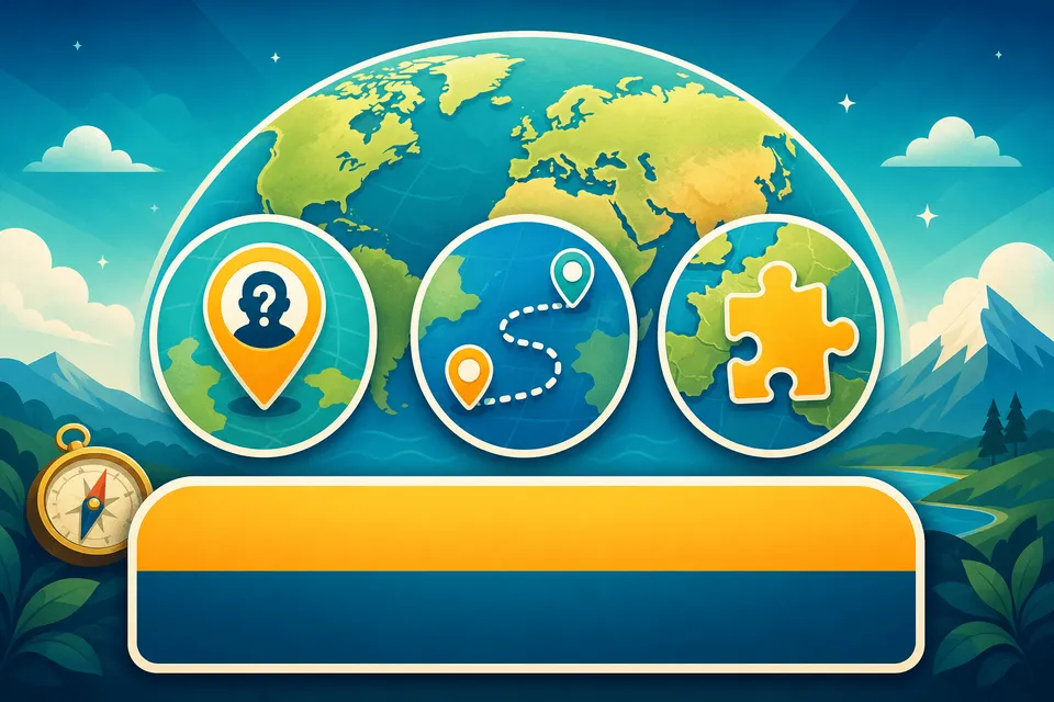 Daily Geography Games - new challenges every day