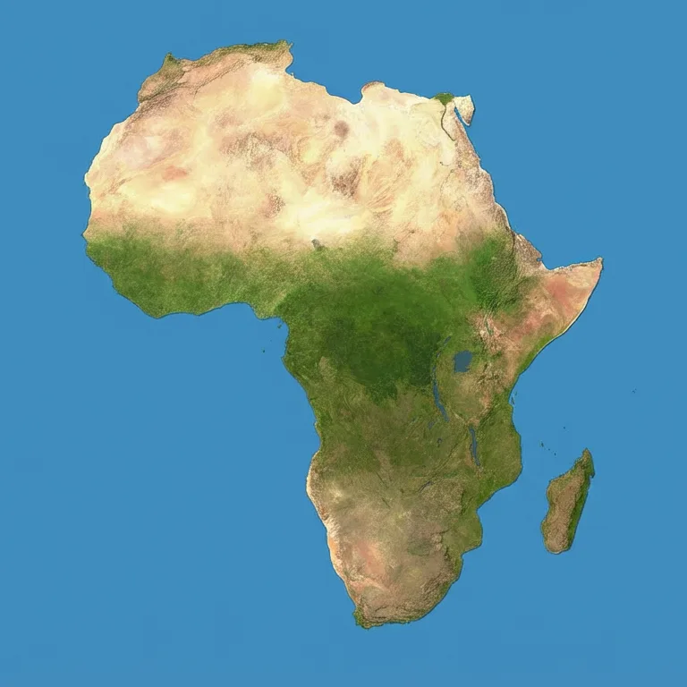 Afrikakort